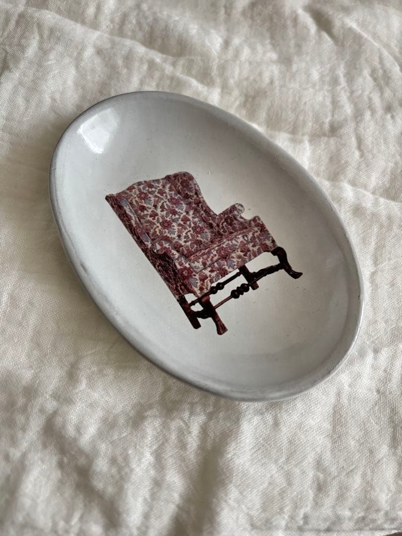 astier de villatte アスティエ 好き 椅子 陶器皿 楕円