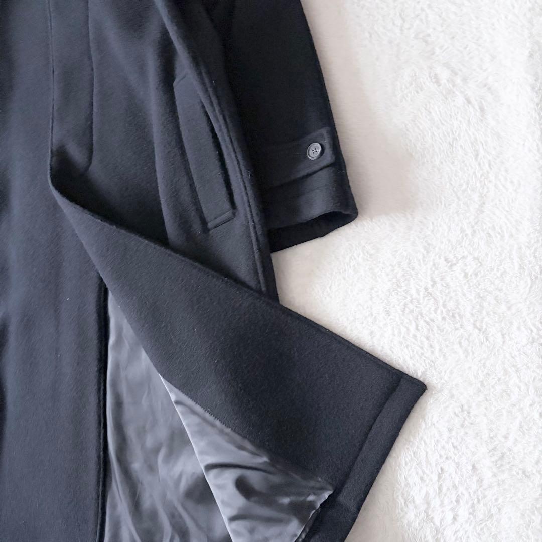 6164 【美品】 メゾンスペシャル メルトンプライムオーバーステンカラーコート