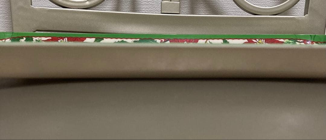 Spode クリスマスハンドルサービングトレイ　プラスチック　大お盆B級品本日迄