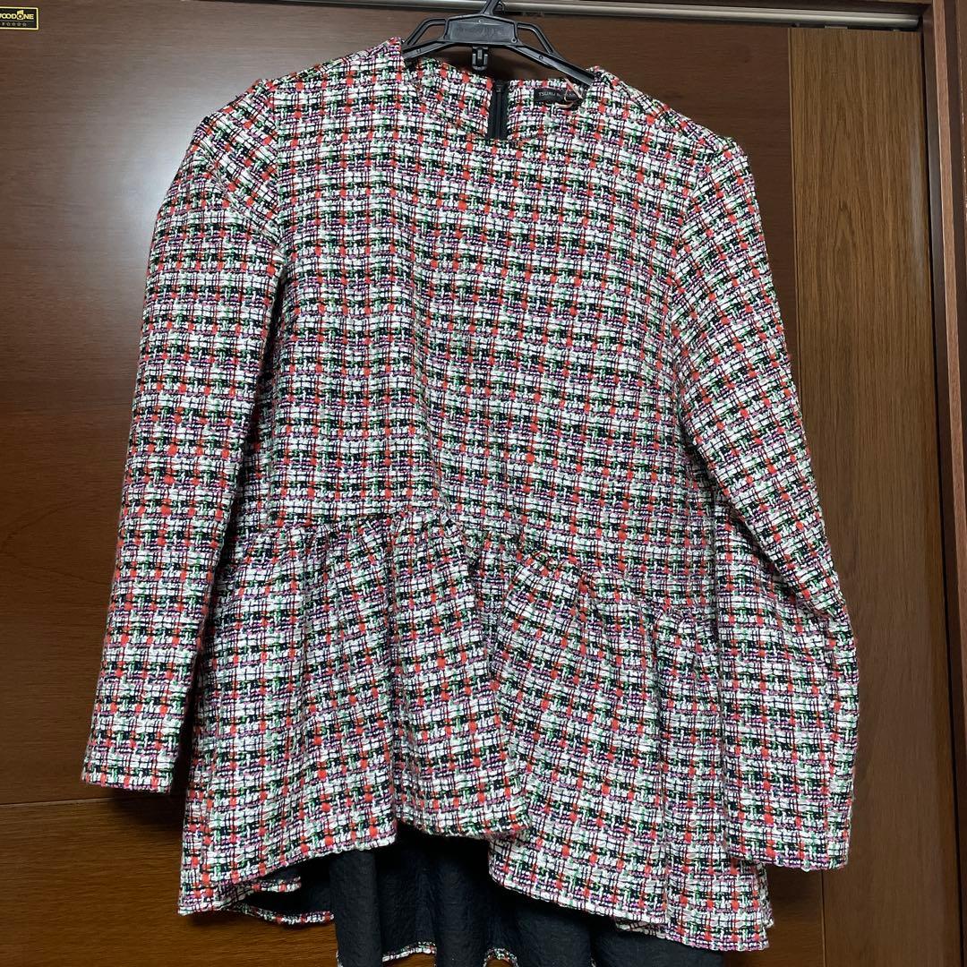 TSURU By MAIKO OIKAWA チェック柄 トップス 34