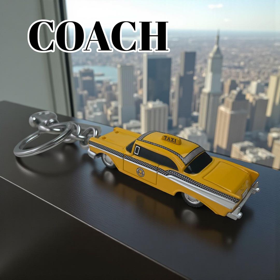 COACH コーチ スモールタクシー バッグ チャーム オンライン完売