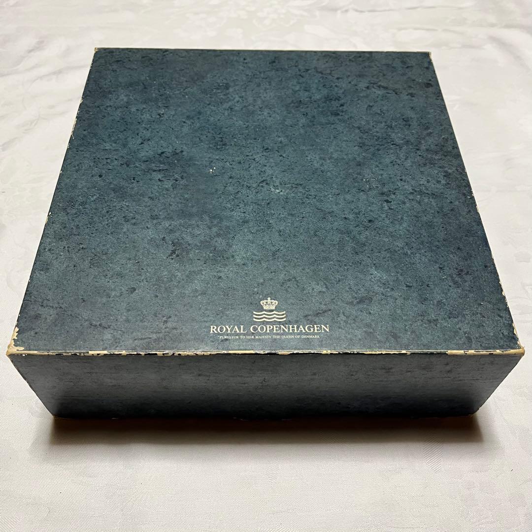 ロイヤルコペンハーゲン ブルーフラワー　プレート　六角形