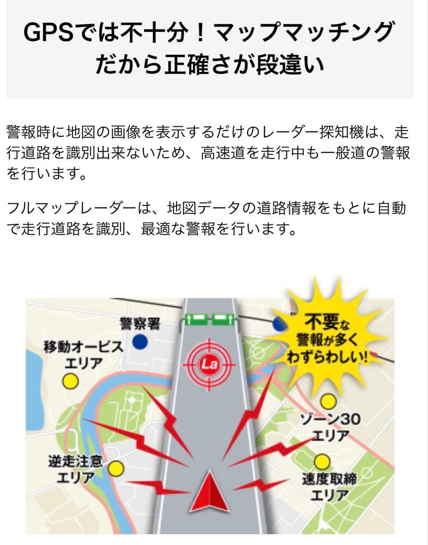 Yupiteru レーザー＆レーダー探知機