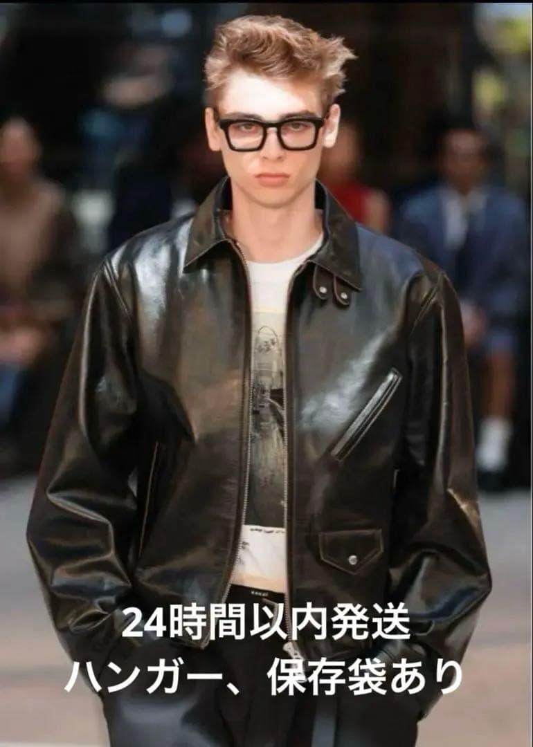 【G43】サカイ　25ss レザージャケット