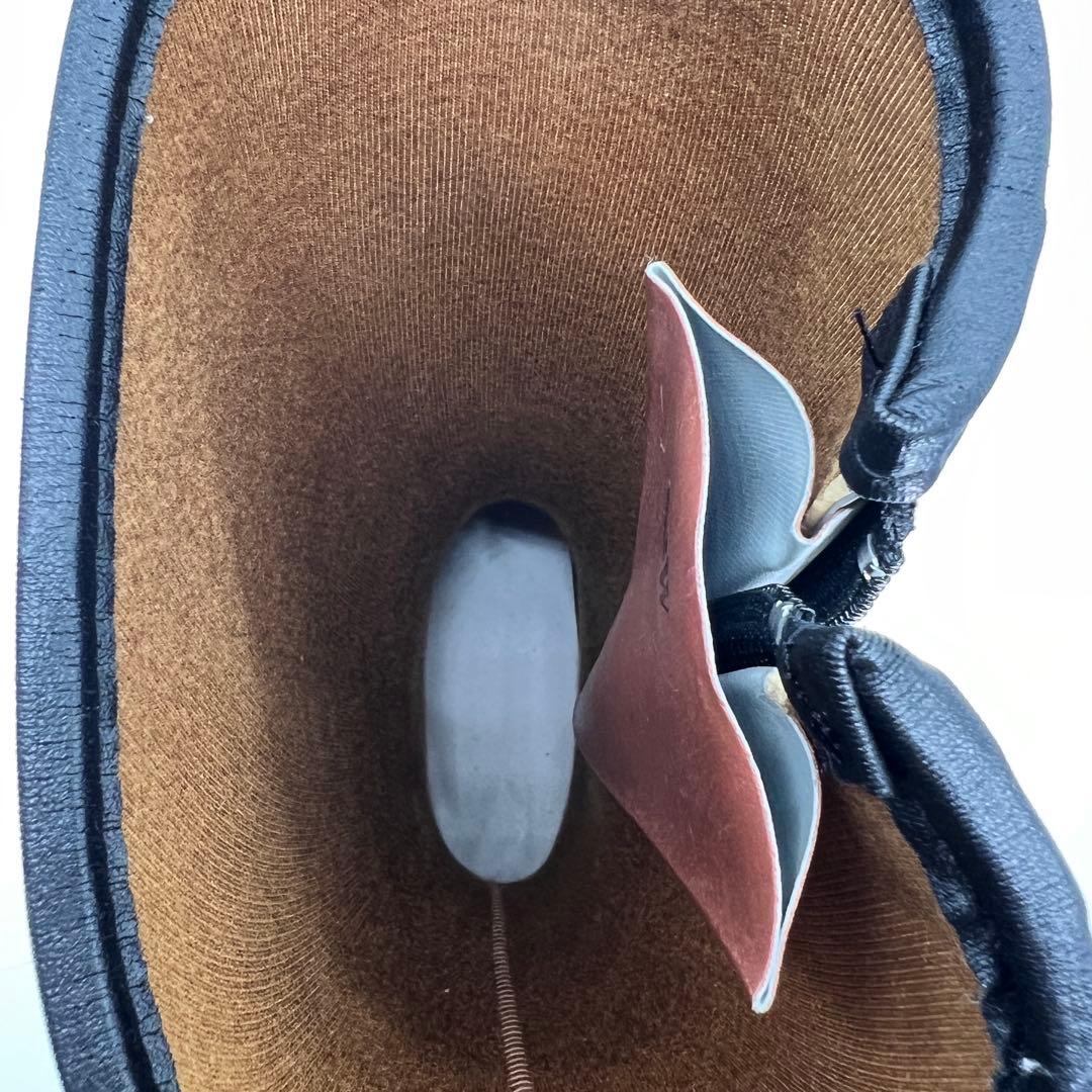 【美品】がまかつ　フェルトスパイクブーツ　グレー×ブラック Lサイズ