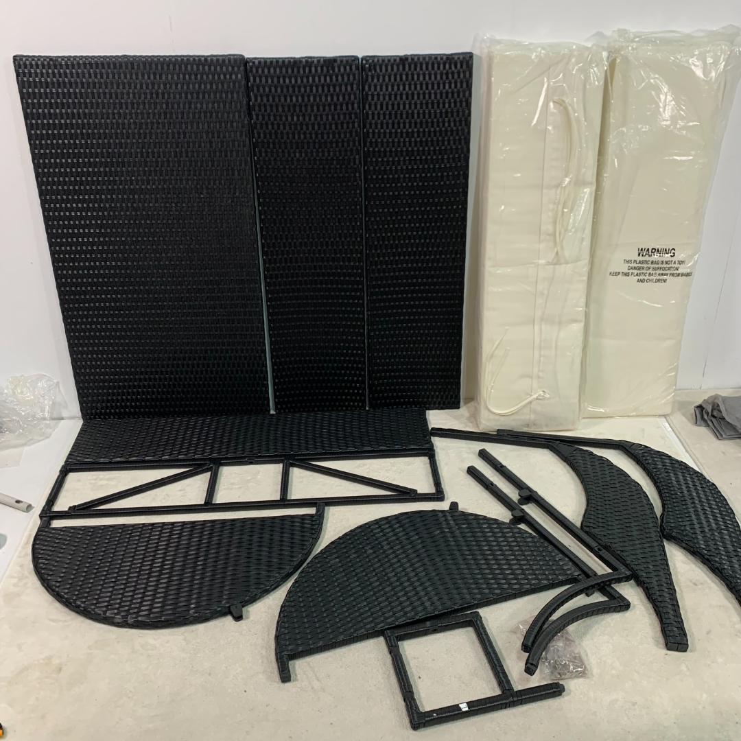 訳あり部品　ガーデンテーブルセット ガーデンチェアー ガーデンソファ556-22