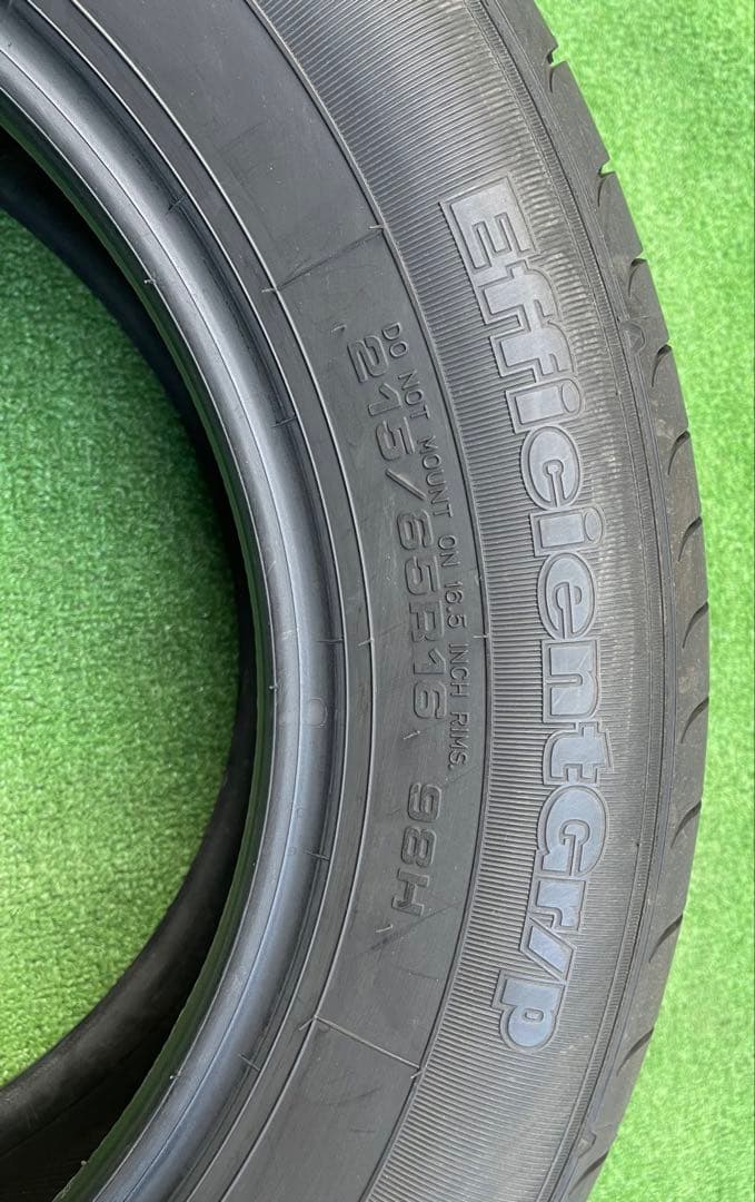 送料無料 215/65R16 グッドイヤー 中古タイヤ4本