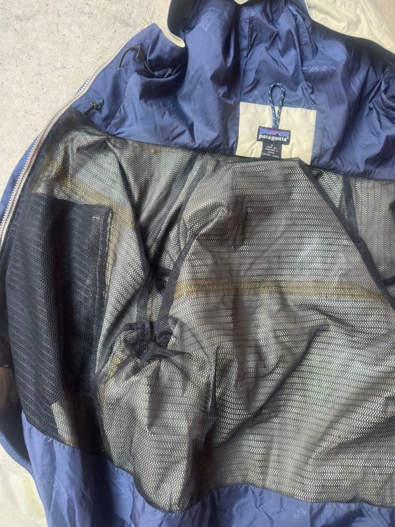 Patagonia 00s ベージュ ストームジャケット 希少カラー レア S