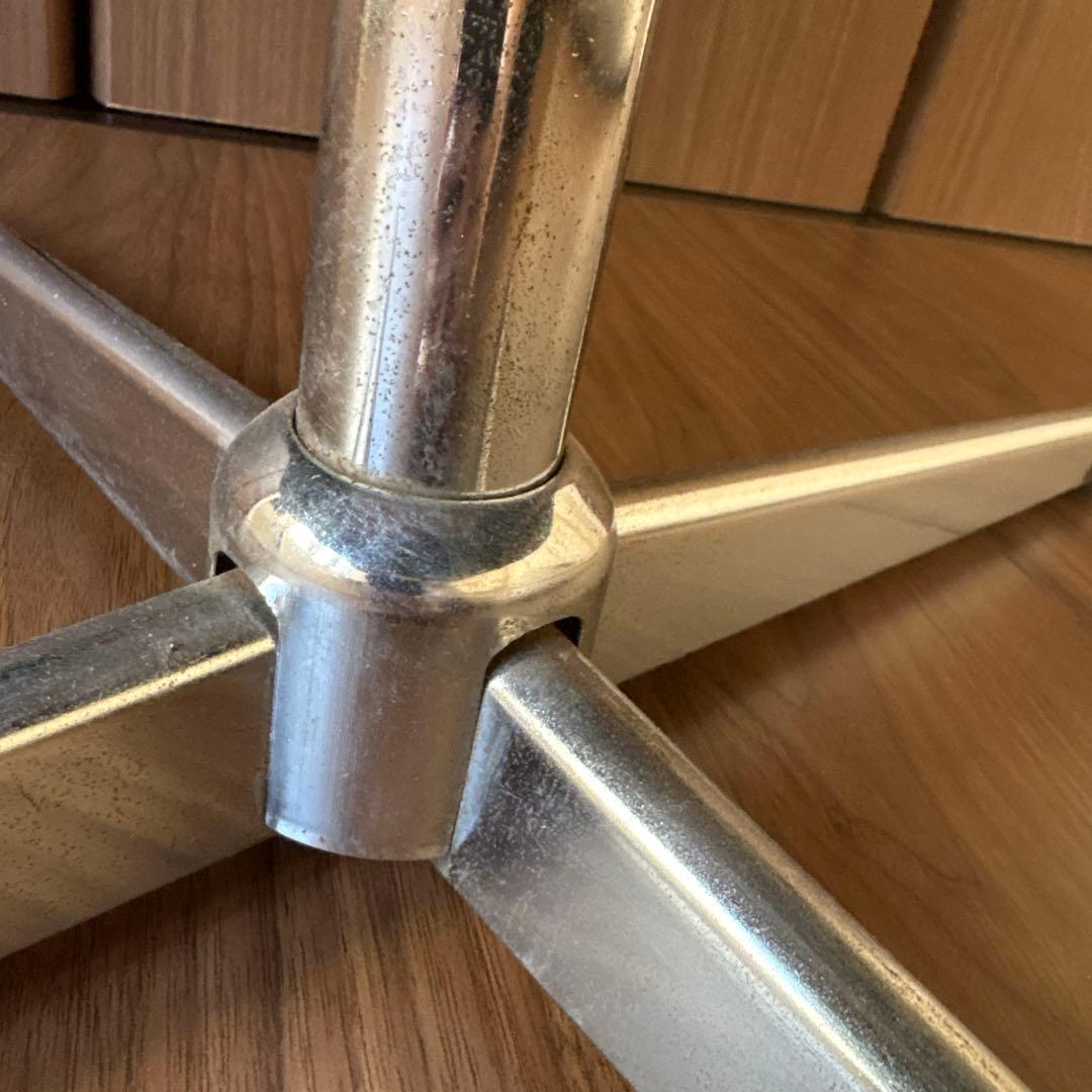 ビンテージ　1人掛けソファ　ブラックレザー