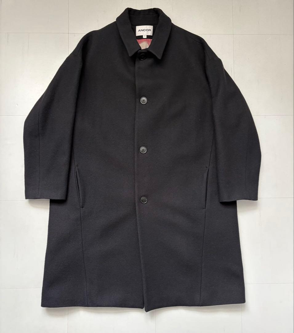 b*n様 ANCOR ステンカラーコート ブラック Mサイズ 1LDK アンカー