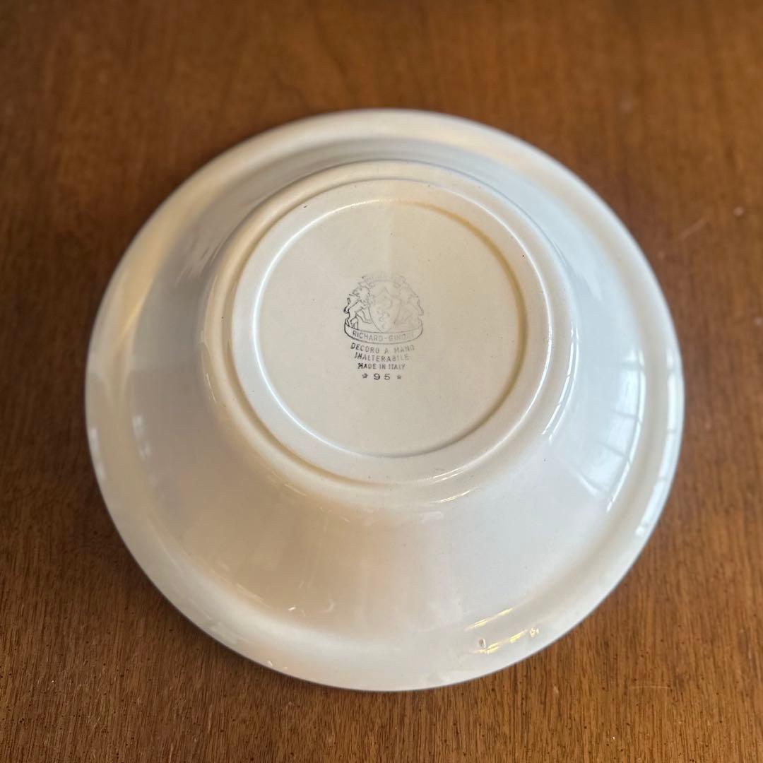 リチャードジノリGINORI◇モンドヴィMONDVI◇ヴィンテージ大鉢深皿