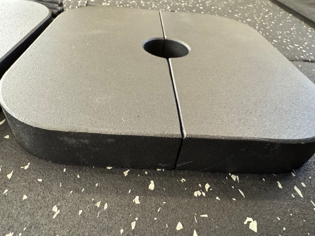 クイックロックダンベル用ヘビーハンドルプレートキット（7.5ポンド×4枚)