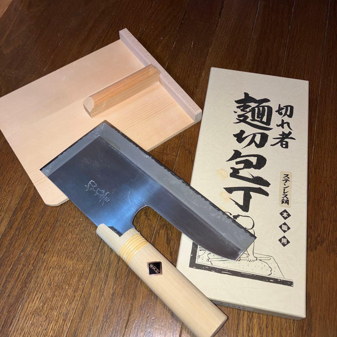 うどん打ちそば打ち麺切り包丁＆こま板