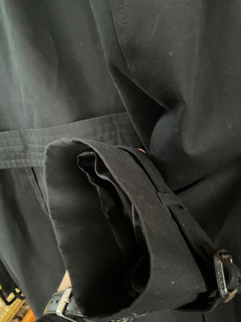 BURBERRY バーバリー ショートトレンチコート 54R 黒