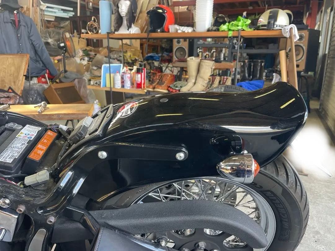 ハーレー　ソフテイル　ショートボブフェンダー