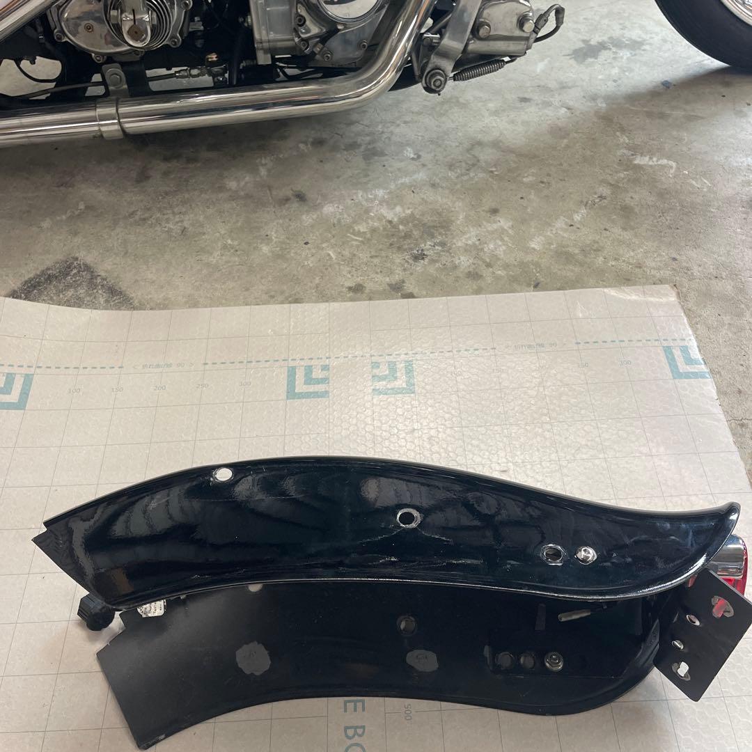 ハーレー　ソフテイル　ショートボブフェンダー