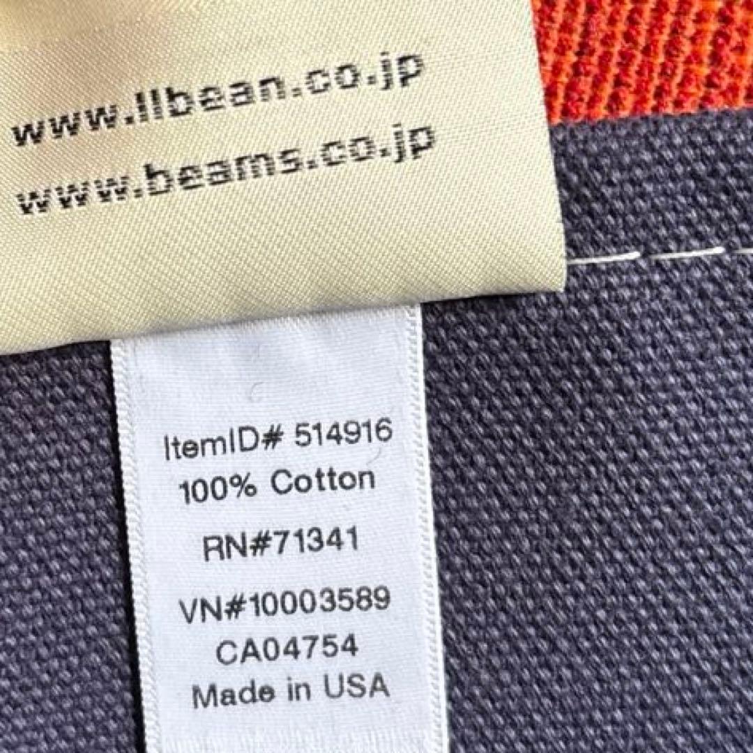 極美品 エルエルビーン ビームス トートバッグ グリーン A4 肩掛け USA製