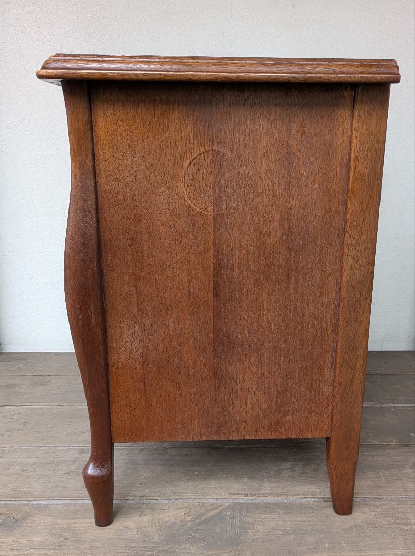 オールドマルニ　木製キャビネット　サイドチェスト　マルニ木工　昭和レトロ