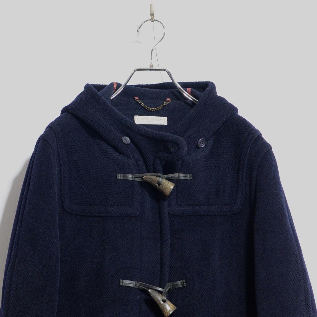 超極上品 ムーアブルック チベット社 UA ダッフルコート ネイビー 32