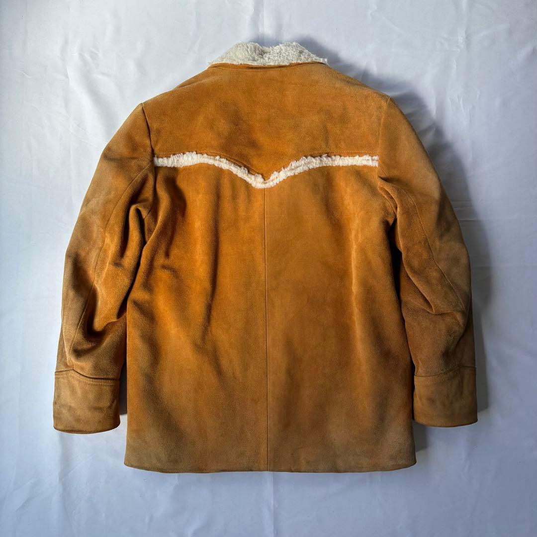 エイチバーシー H BAR C RANCHWEAR スウェード ランチコート