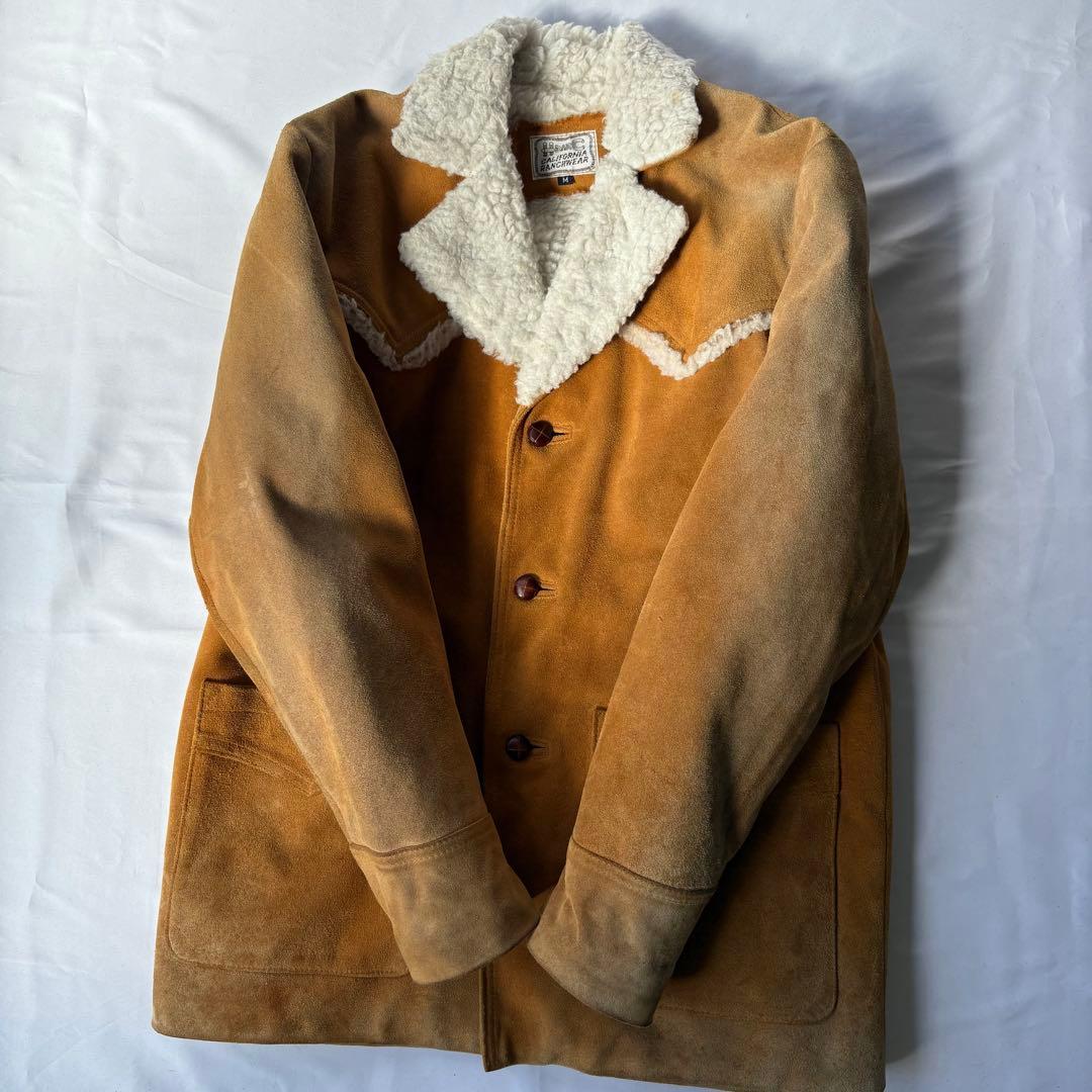 エイチバーシー H BAR C RANCHWEAR スウェード ランチコート