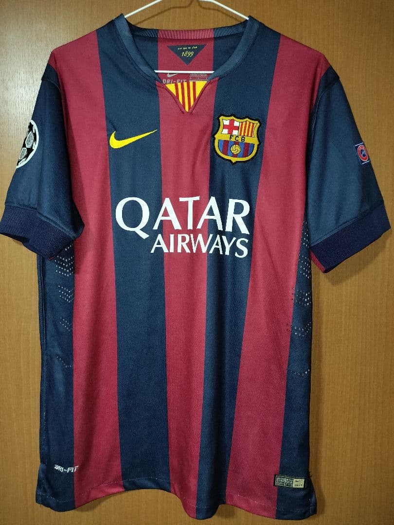 FCバルセロナ 14/15 ホーム ユニフォーム #10 メッシ Lサイズ