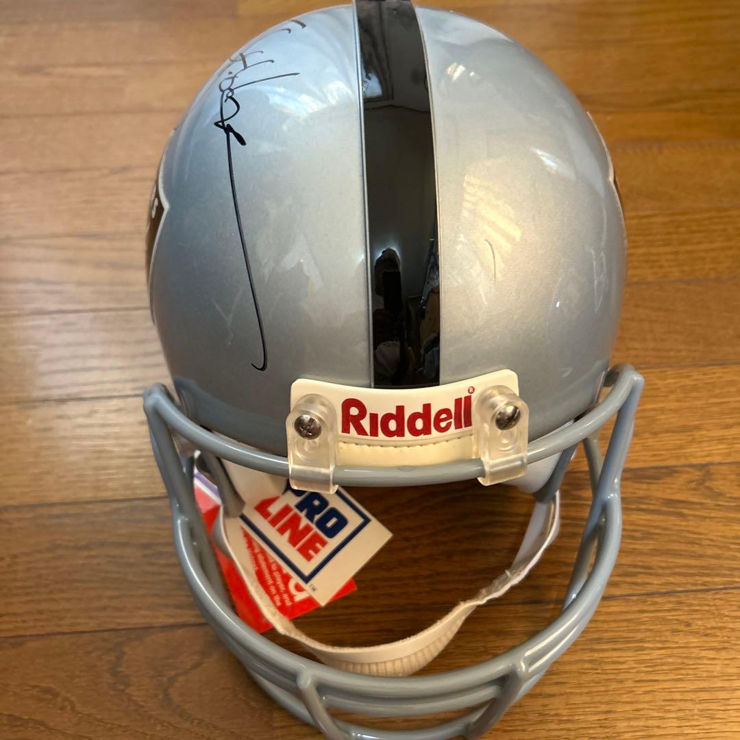 Riddell Raiders ヘルメット サイン入り