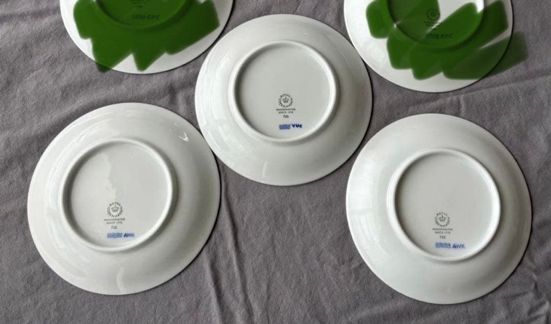 本日だけお値下げ❣️ロイヤルコペンハーゲン　ブルーパルメッテ　3枚　アウトレット