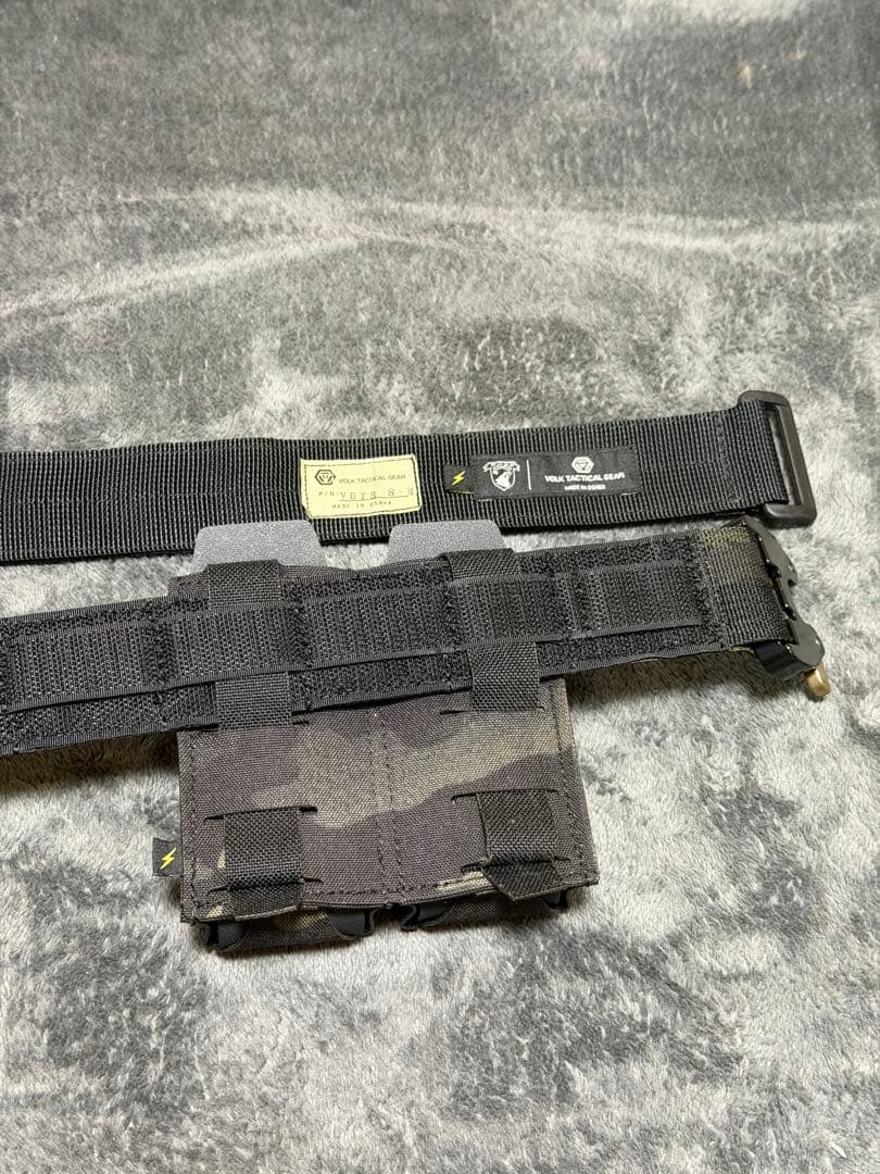 マ*ル様 VTG BLITZ TAC BELT セット　MC BK