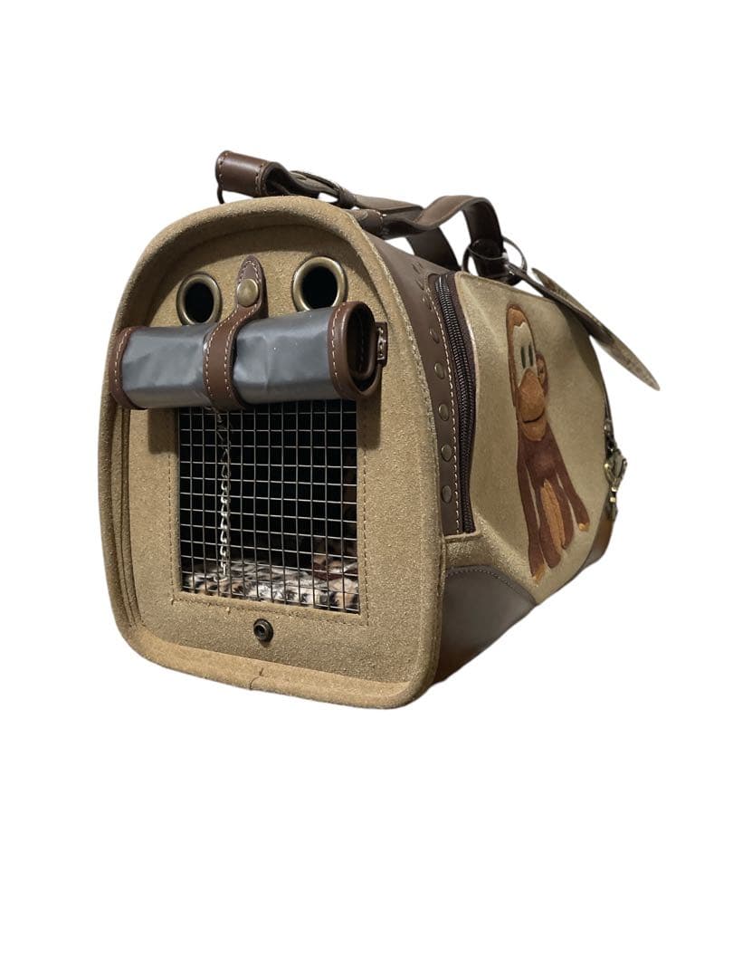 ペット　キャリーバッグ　美品　 PETFLYS アンクルモンキー　スモールサイズ