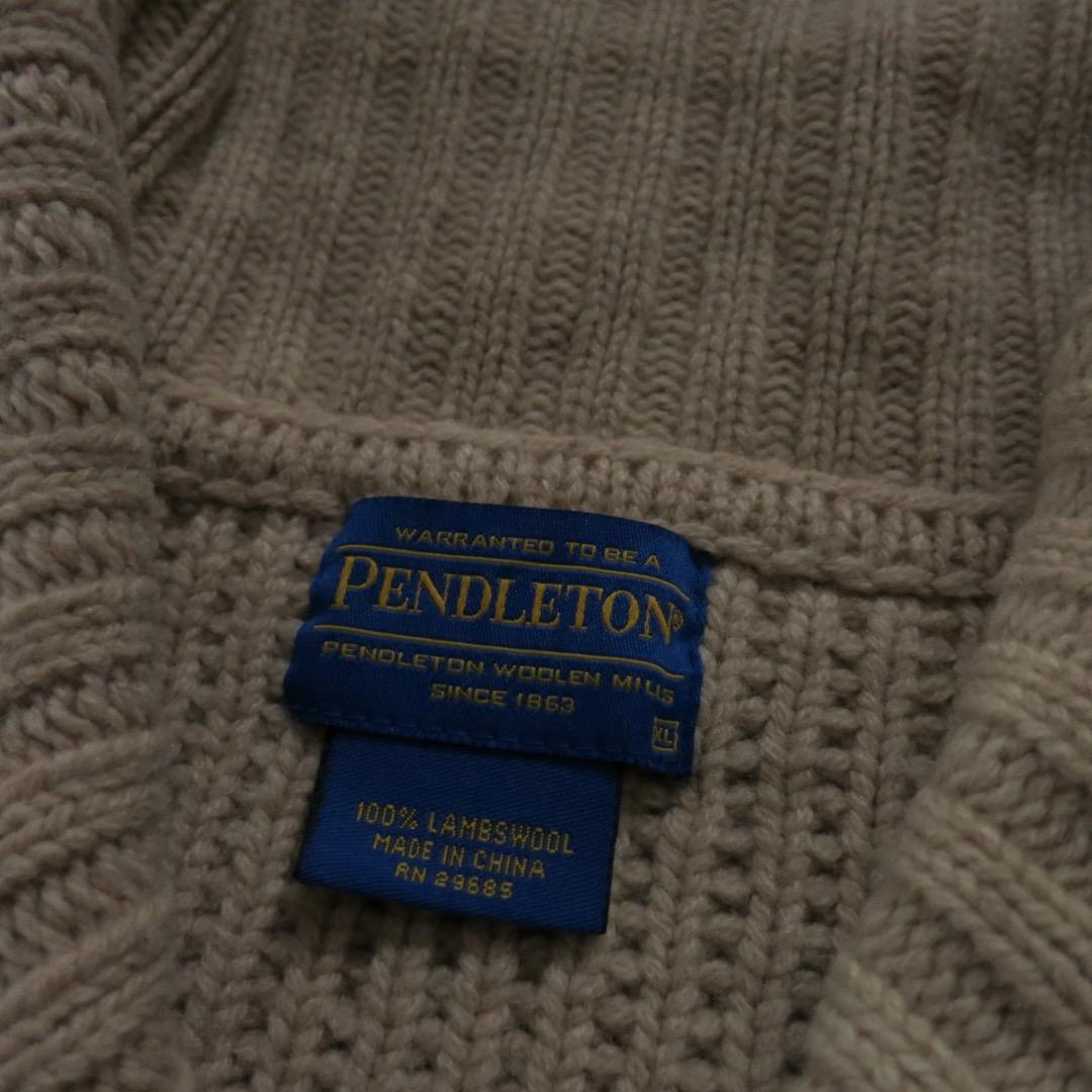 XL PENDLETON カーディガン カウチン ニット 復刻