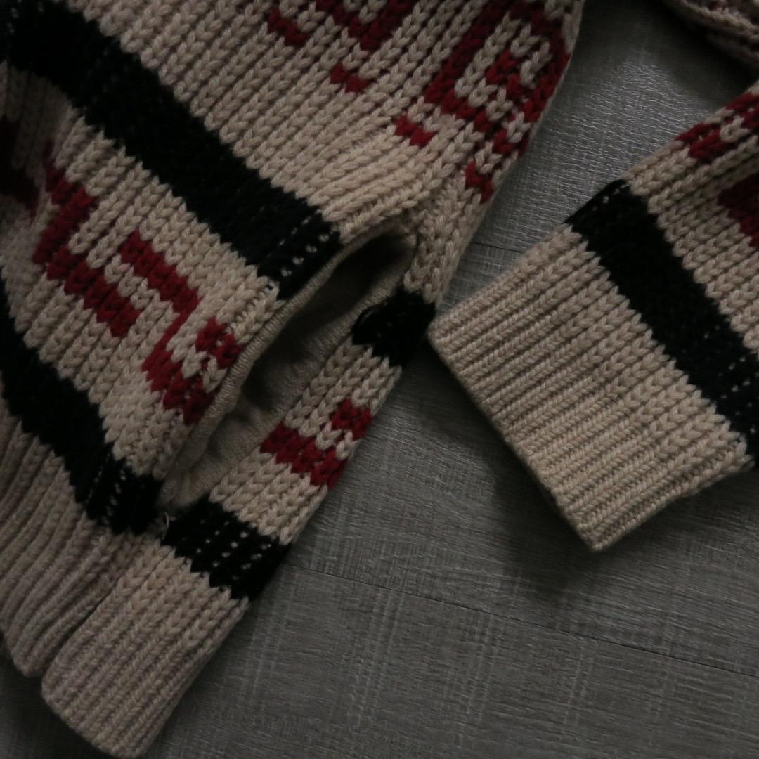 XL PENDLETON カーディガン カウチン ニット 復刻