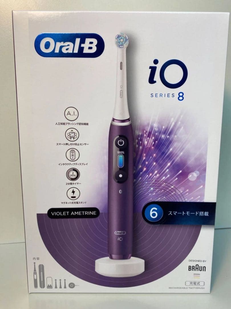 電動歯ブラシ BRAUN Oral-B iO8 IOM84K11BDVT