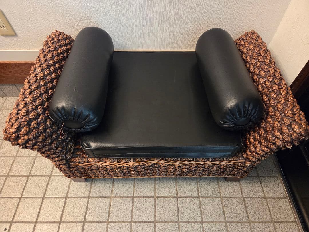 1人掛けソファ アジアン家具 ウォーターヒヤシンス バリ リゾート