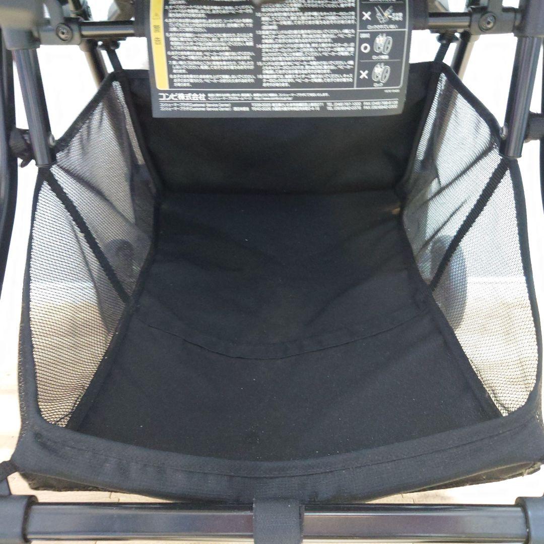 【美品】コンビ ベビーカー スゴカルα 4キャス compact エッグショック