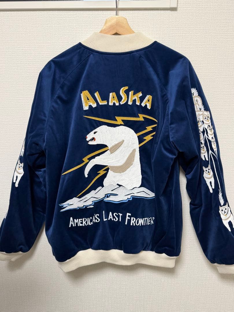 ユースタス　HOUSTON スカジャン アラスカ