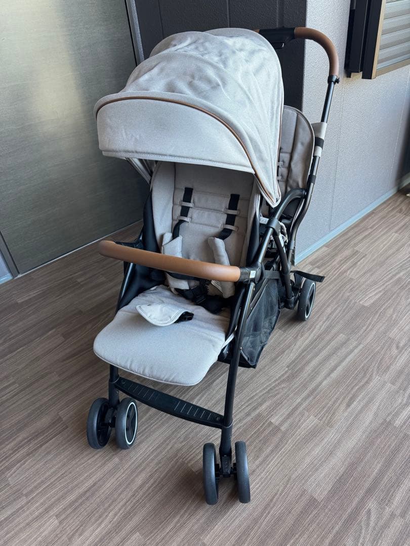 KATOJI ベビーカー 2-Seater next (ロイヤルベージュ)