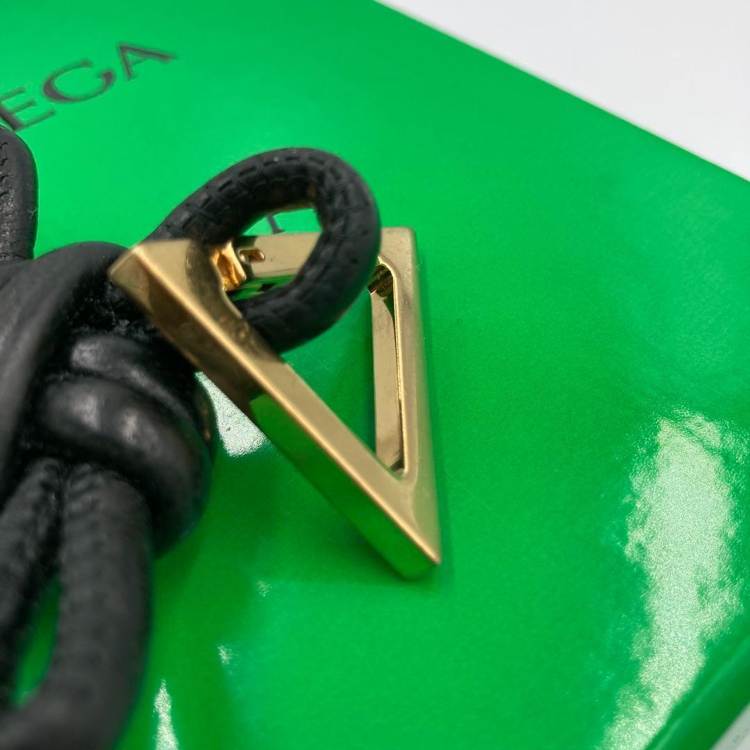 ！美品！　ボッテガヴェネタ　キーリング　レザー　トライアングル　12A