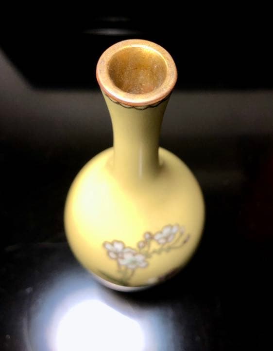 七宝焼　年代物　花瓶