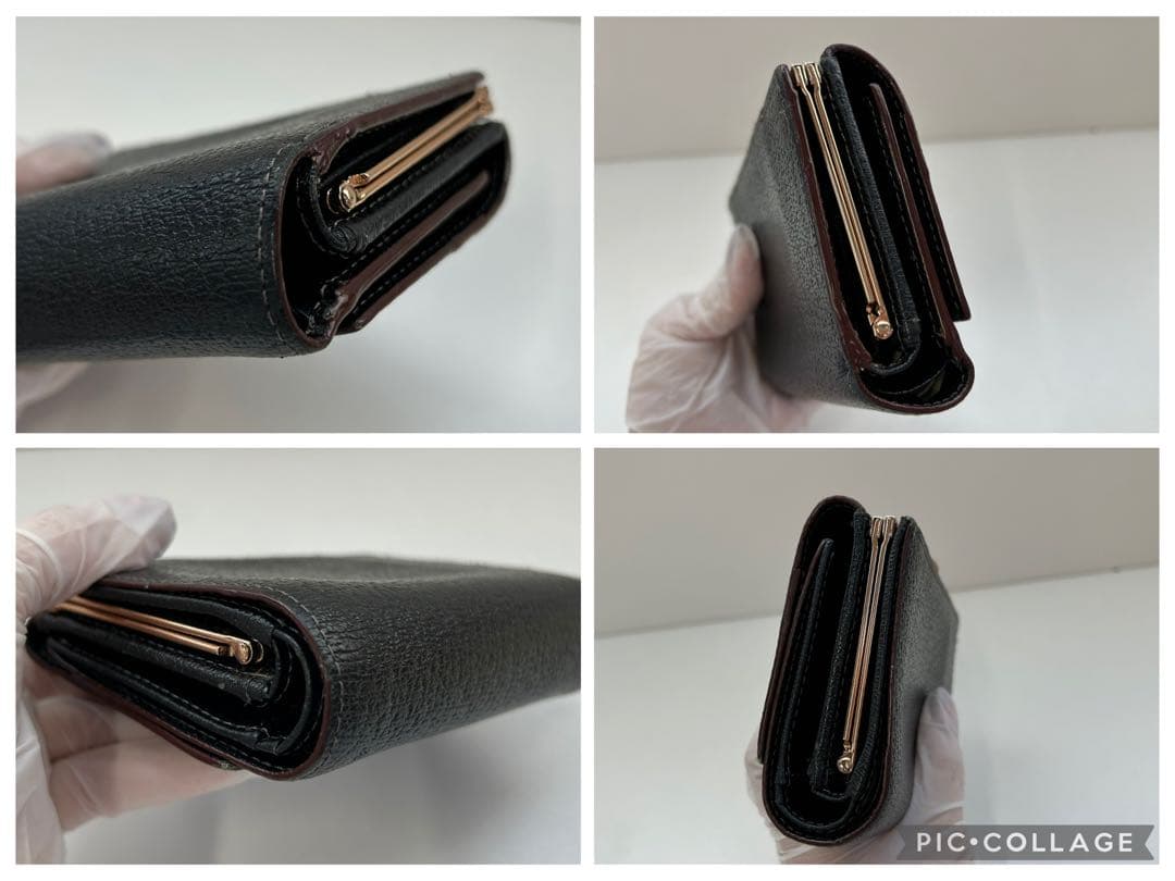 ① ヴィヴィアン ウエストウッド 財布 がま口 黒