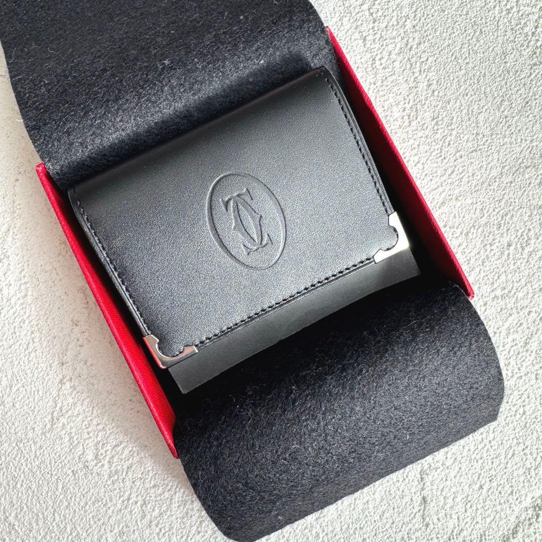 新品未使用 Cartier カルティエ ケース 小銭入れ ブラック 財布