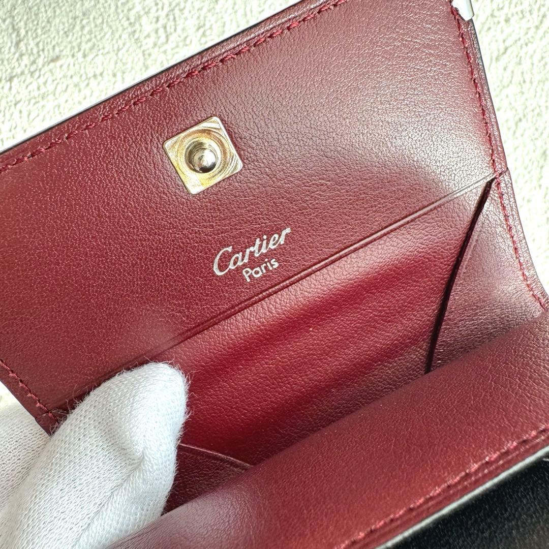 新品未使用 Cartier カルティエ ケース 小銭入れ ブラック 財布