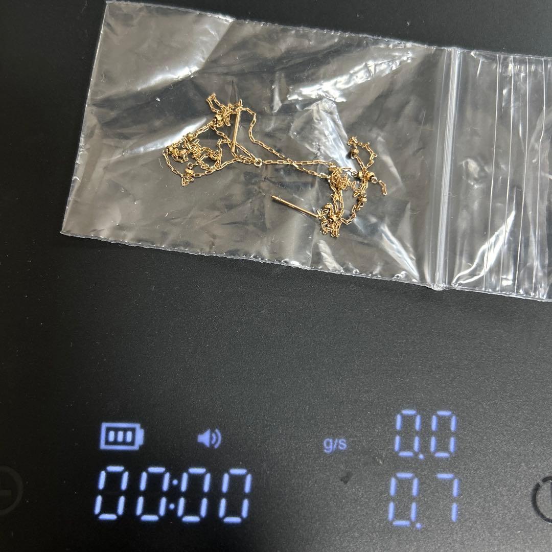 ブルーム　アメリカンピアス　k10 イエローゴールド