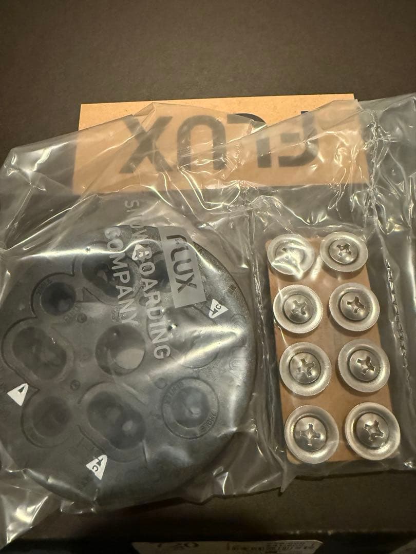 最終値下げ　新品未使用　FLUX GS ビンディング ブラック　サイズSM