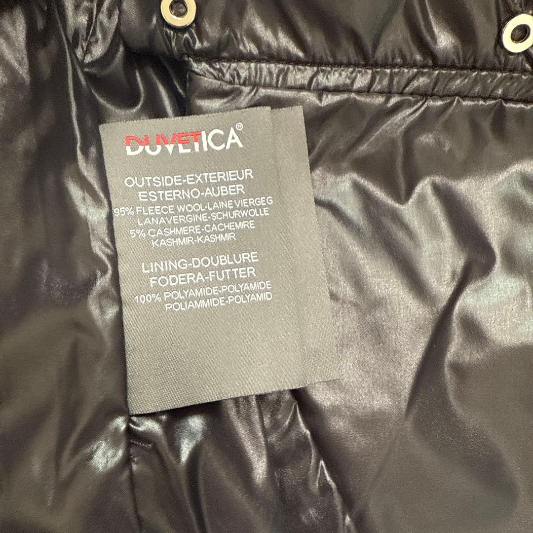一回着美品DUVETICA ダウンベスト40ブラック黒FEBEDUEデュベティカ