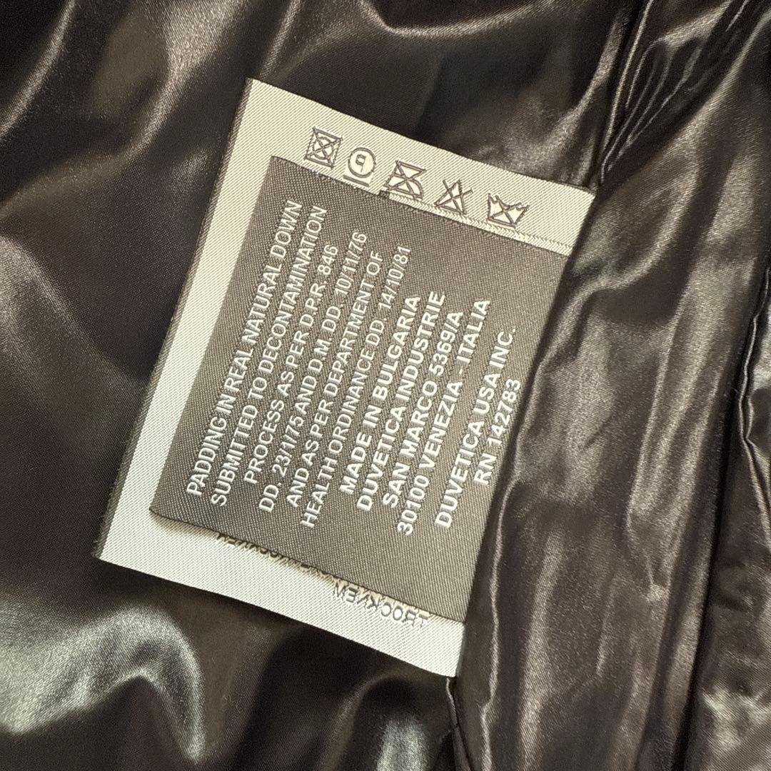 一回着美品DUVETICA ダウンベスト40ブラック黒FEBEDUEデュベティカ