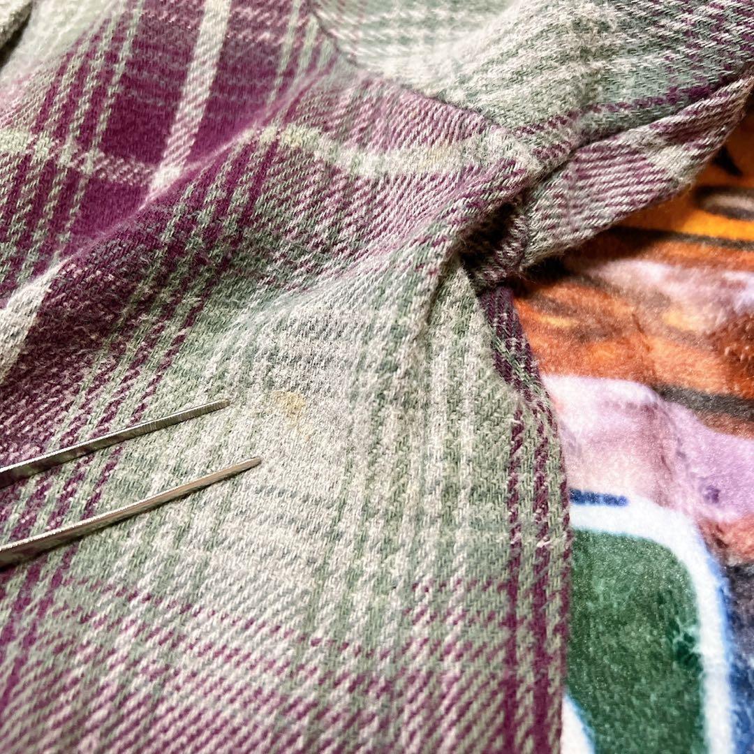 1*6様 FIVE BROTHER Tallman 90sフランネルシャツ XL