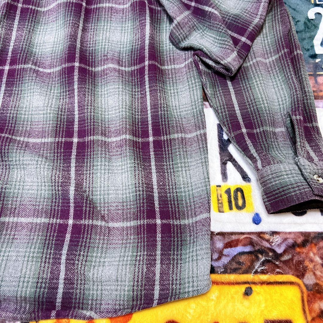 1*6様 FIVE BROTHER Tallman 90sフランネルシャツ XL