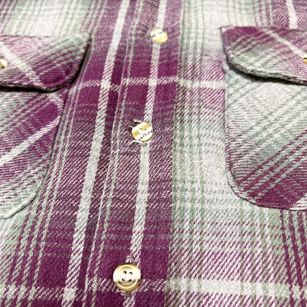 1*6様 FIVE BROTHER Tallman 90sフランネルシャツ XL