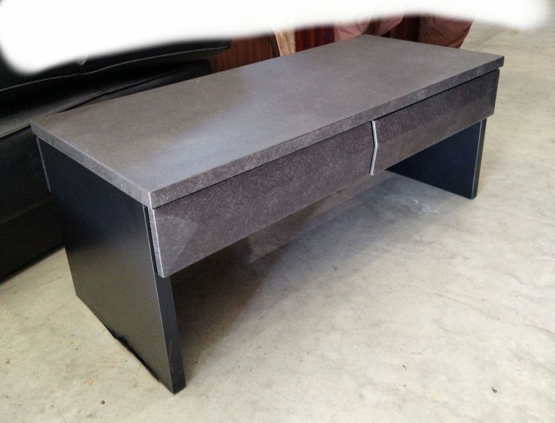 1246 セラミック柄　ローテーブル　センターテーブル